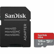 Carte Mémoire Micro SD avec Adaptateur SanDisk Ultra 128 GB