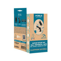Support Smartphone pour Vélo Mobilis 044026 Noir Plastique