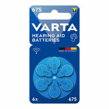 Pile pour aide auditive Varta Hearing Aid 675 PR44 6 Unités
