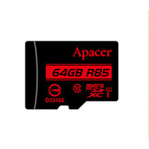 Carte Mémoire SD Apacer AP64GMCSX10U5-R 64 GB