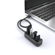 Hub USB Vention VAS-J43-B050 Noir (1 Unité)