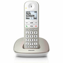 Téléphone Sans Fil Philips XL4901S/23  1,9" DECT Blanc