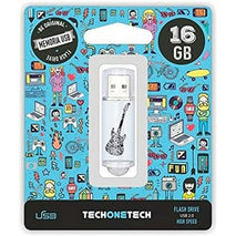 Clé USB Tech One Tech Be Original Crazy Black Guitar 16 GB