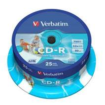 CD-R Imprimable Verbatim 43439 700 MB 52x 25 pcs 700 MB
