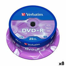 DVD+R Verbatim 4,7 GB 16x (8 Unités)