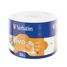 DVD-R Verbatim 4,7 GB 16x (12 Unités)