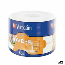 DVD-R Verbatim 4,7 GB 16x (12 Unités)