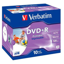 DVD+R Verbatim 4,7 GB 16x 10 Unités