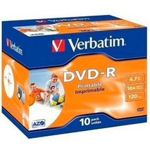 DVD-R Verbatim 4,7 GB 16x 10 Unités (10 Unités)