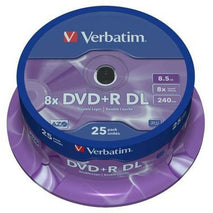 DVD-R Verbatim    25 Unités 8,5 GB 8x