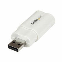 Carte Son Externe USB Startech ICUSBAUDIO Blanc