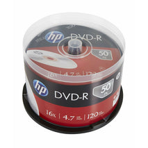 DVD-R HP 50 Unités 4,7 GB 16x (50 Unités)