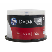 DVD-R HP 50 Unités 4,7 GB 16x (50 Unités)