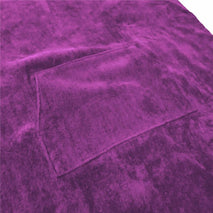 Poncho Secaneta Surfers Taille unique Violet