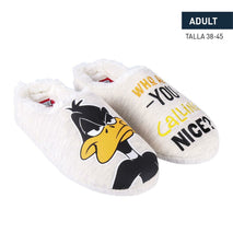 Chaussons Looney Tunes Polyester Gris clair TPR