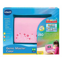 Ordenador de juguete Vtech Genio Master Color ES-EN 18 x 27 x 4 cm Rosa
