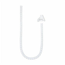 Cable Organiser NANOCABLE 10.36.0001-W White Ø 25 mm 1 m