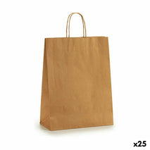 Paper Bag 32 X 12 X 50 cm Brown (25 Units)