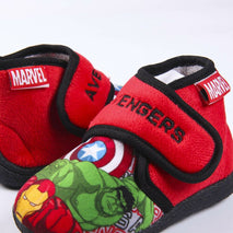 The Avengers Child's Slippers Red