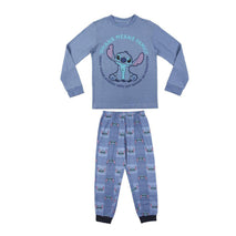 Stitch Children's Pajamas Blue